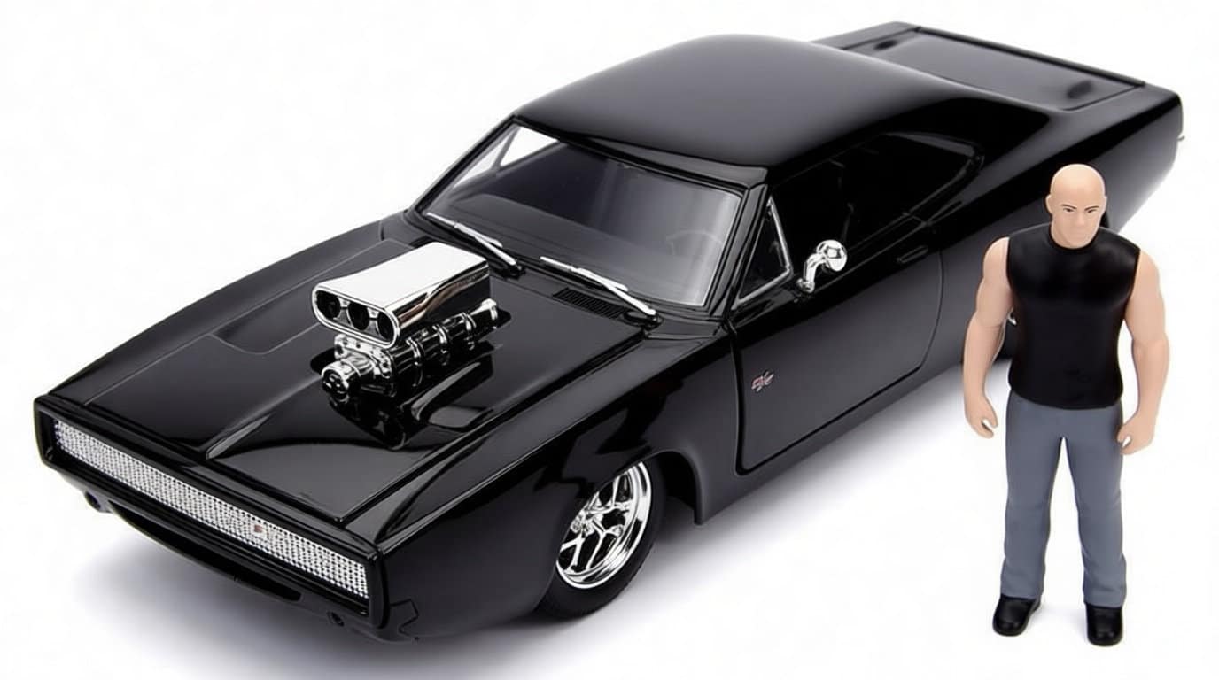 Dodge Charger R/T 1970 : le monstre noir de Dom Toretto