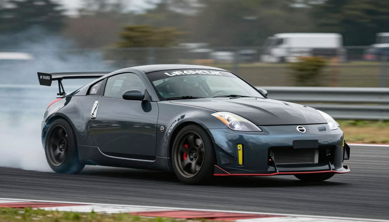 Nissan 350Z : la maîtrise du drift dans les rues de Tokyo