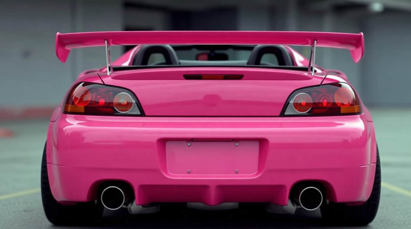 Honda S2000 : le bolide rose de Suki qui casse les codes