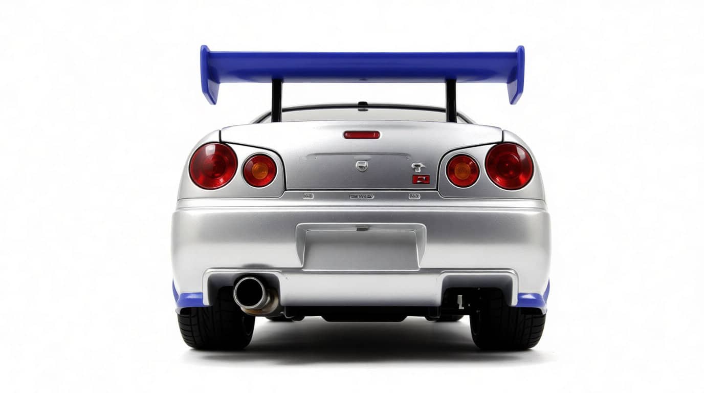 Nissan Skyline GT-R R34 : la reine du bitume argenté