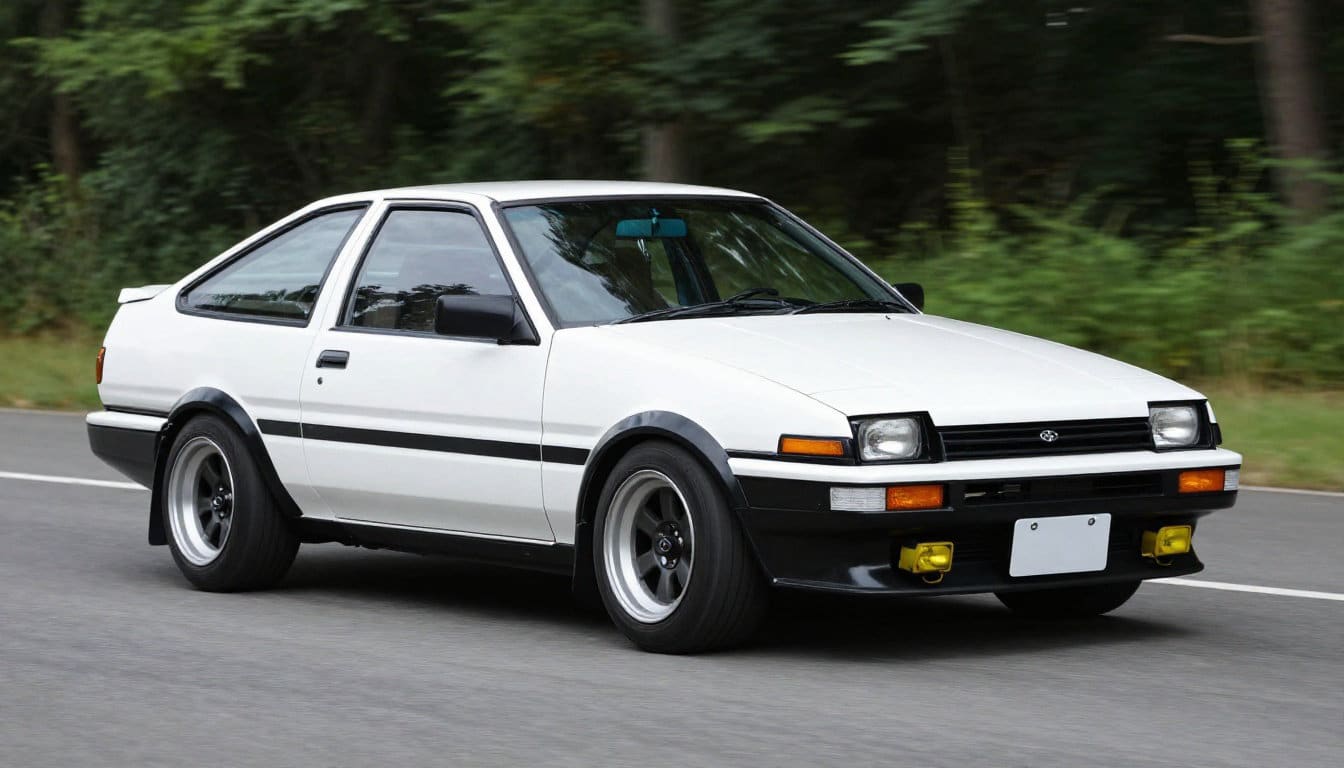 Toyota AE86 Trueno l'équilibre parfait du tofu 📦